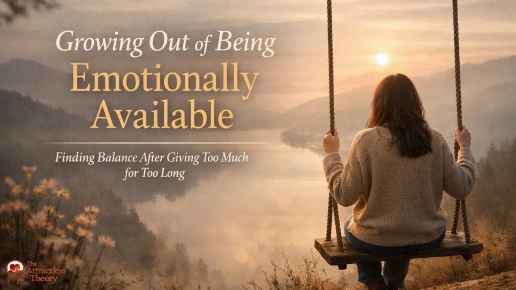Being Emotionally Available Comes With a Cost